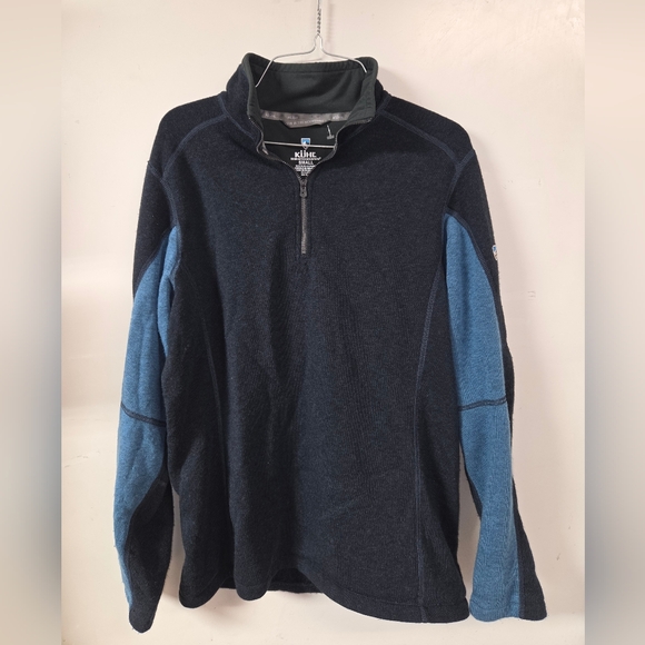 Kuhl Other - Kuhl Men's Black and Blue Sweater